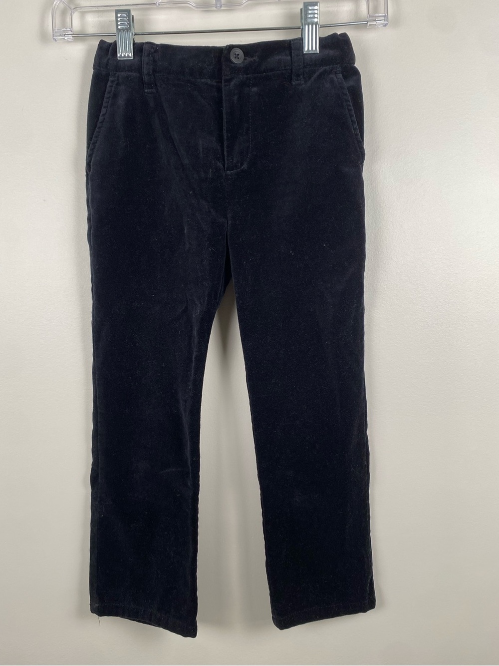 Gymboree Boys Black Velvet Pants 5T